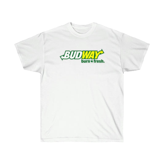 Budway Burn Fresh White Men T-Shirt image 2