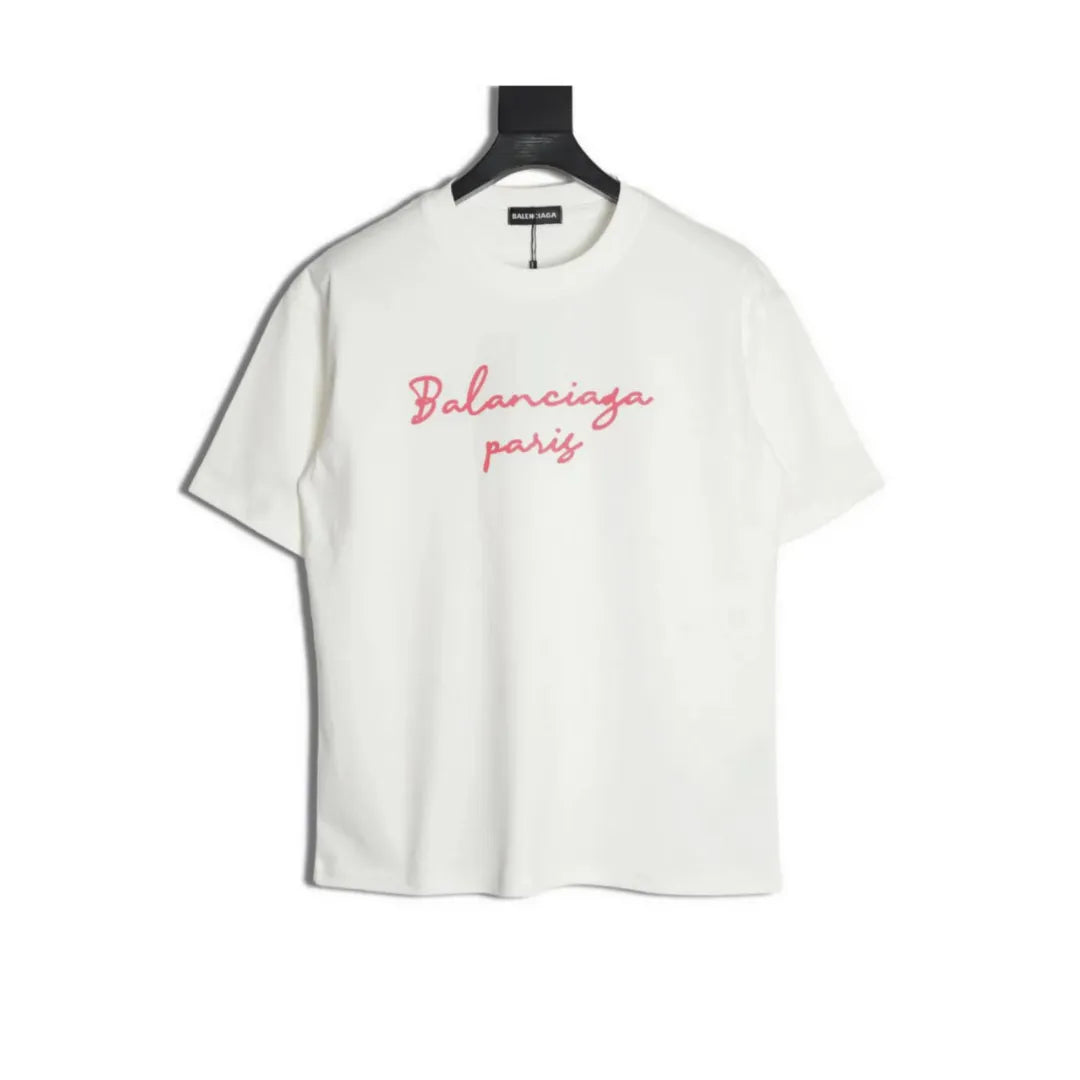 BLCG Paris Script Logo T-shirt in White - 594 - blcg0000594 image 0