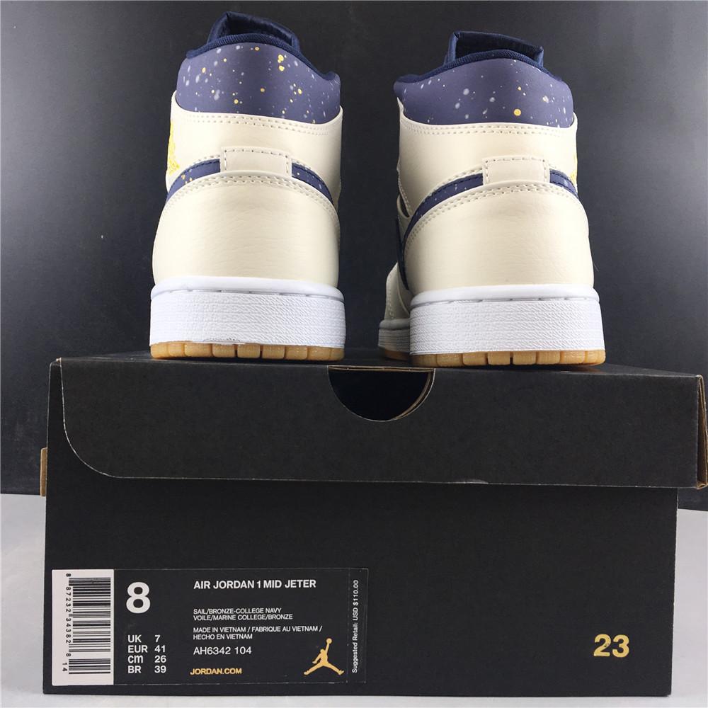 AJ 1 Retro Mid Jeter Shoes Sneakers – nk0000136