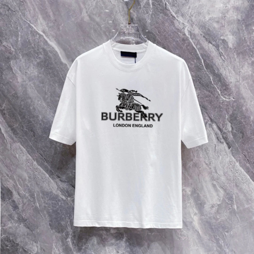 BUR Logo-Print Cotton T-Shirt - BUR0016 image 1