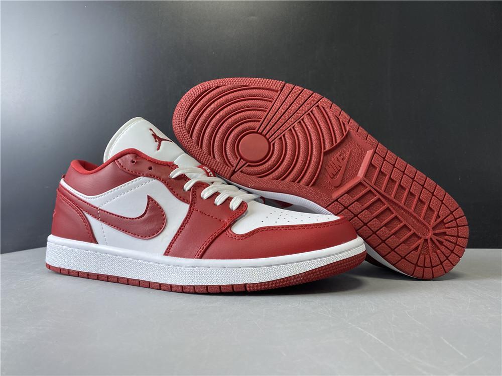 AJ 1 Low Gym Red White Shoes Sneakers – nk0000748