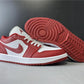 AJ 1 Low Gym Red White Shoes Sneakers – nk0000748