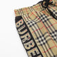BUR Vintage Check Panel Black Shorts - 377 - bbr0000377 image 3
