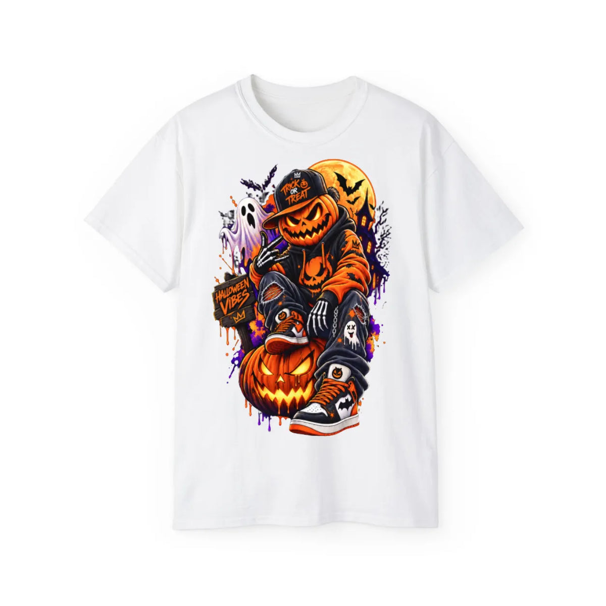 Halloween Pumpkin Shirt – POD0011 image