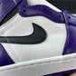 AJ 1 Retro High Court Purple White Shoes Sneakers – nk0000683