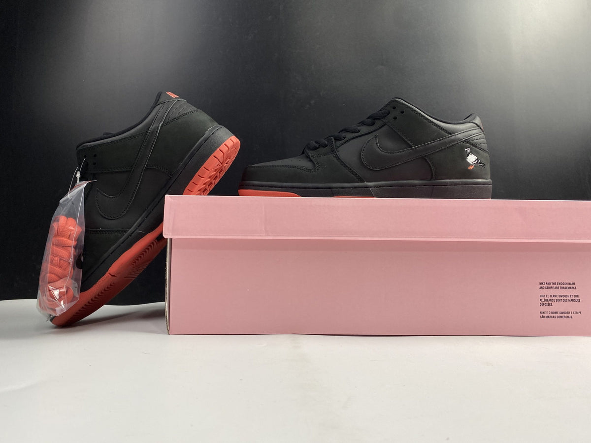 SB Dunk Low Black Pigeon Shoes Sneakers – nk0001440