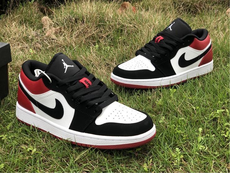 AJ 1 Low Black Toe Shoes Sneakers – nk0000732