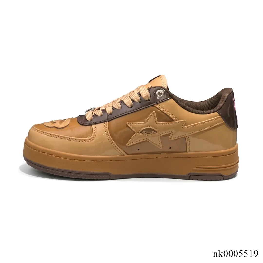 A Bathing Ape Bape Sta KidSuper Brown Shoes Sneakers - nk0005519 image 1