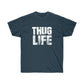 2Pac Thug Life Air Black Men T-Shirt - Blue Dusk, XL image