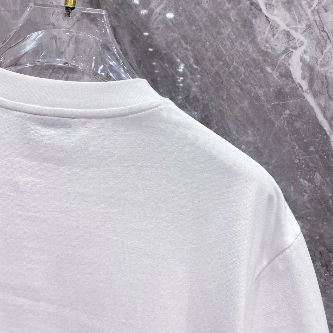 FD Logo-Print Cotton T-Shirt - FD0011 image 4