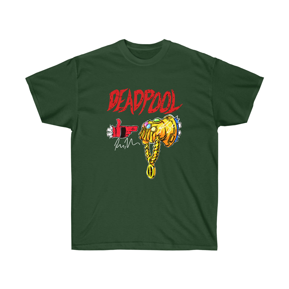 Rap DP Thanos RTJ Men T-Shirt - Forest Green, 2XL image
