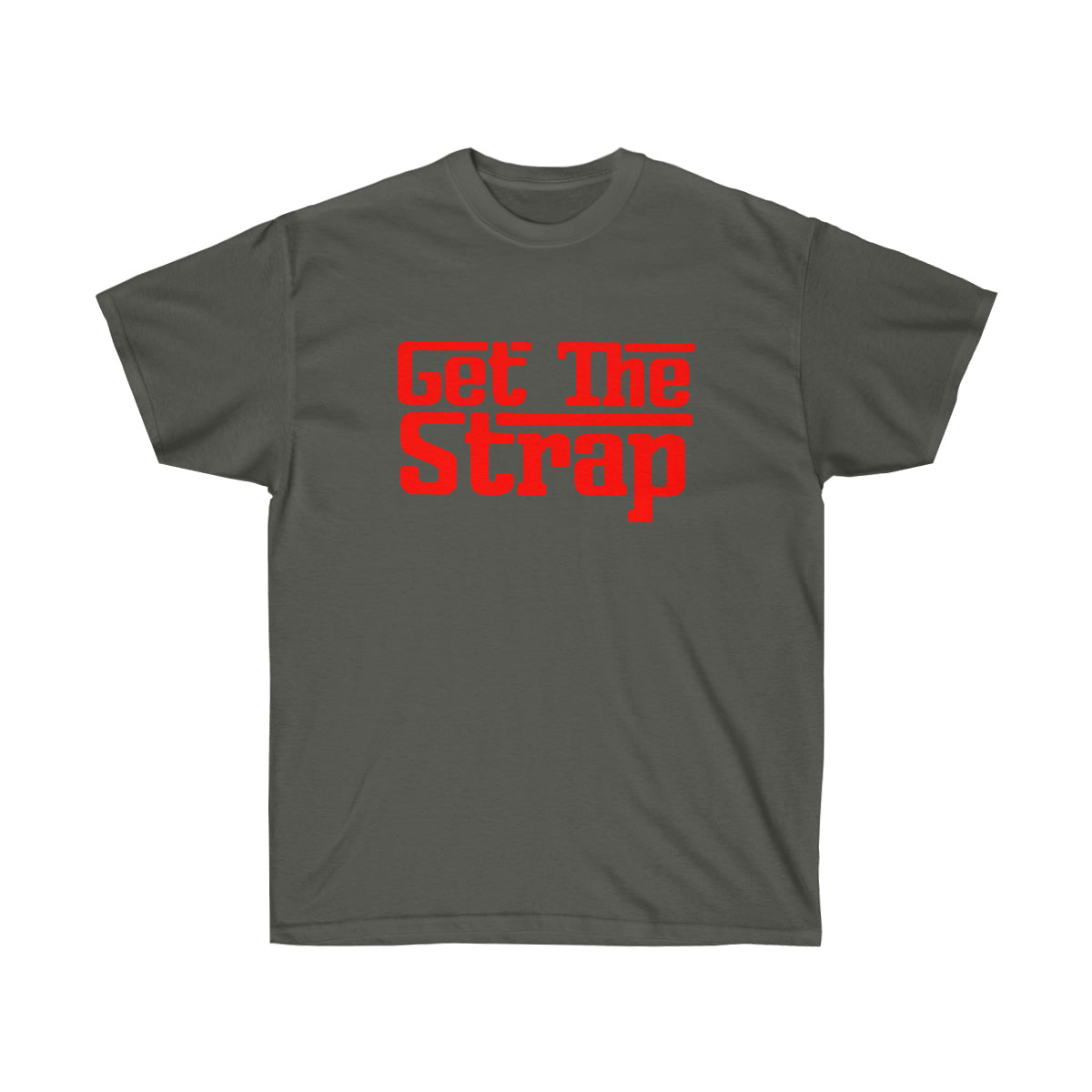 Get The Strap Men T-Shirt - Charcoal, S image