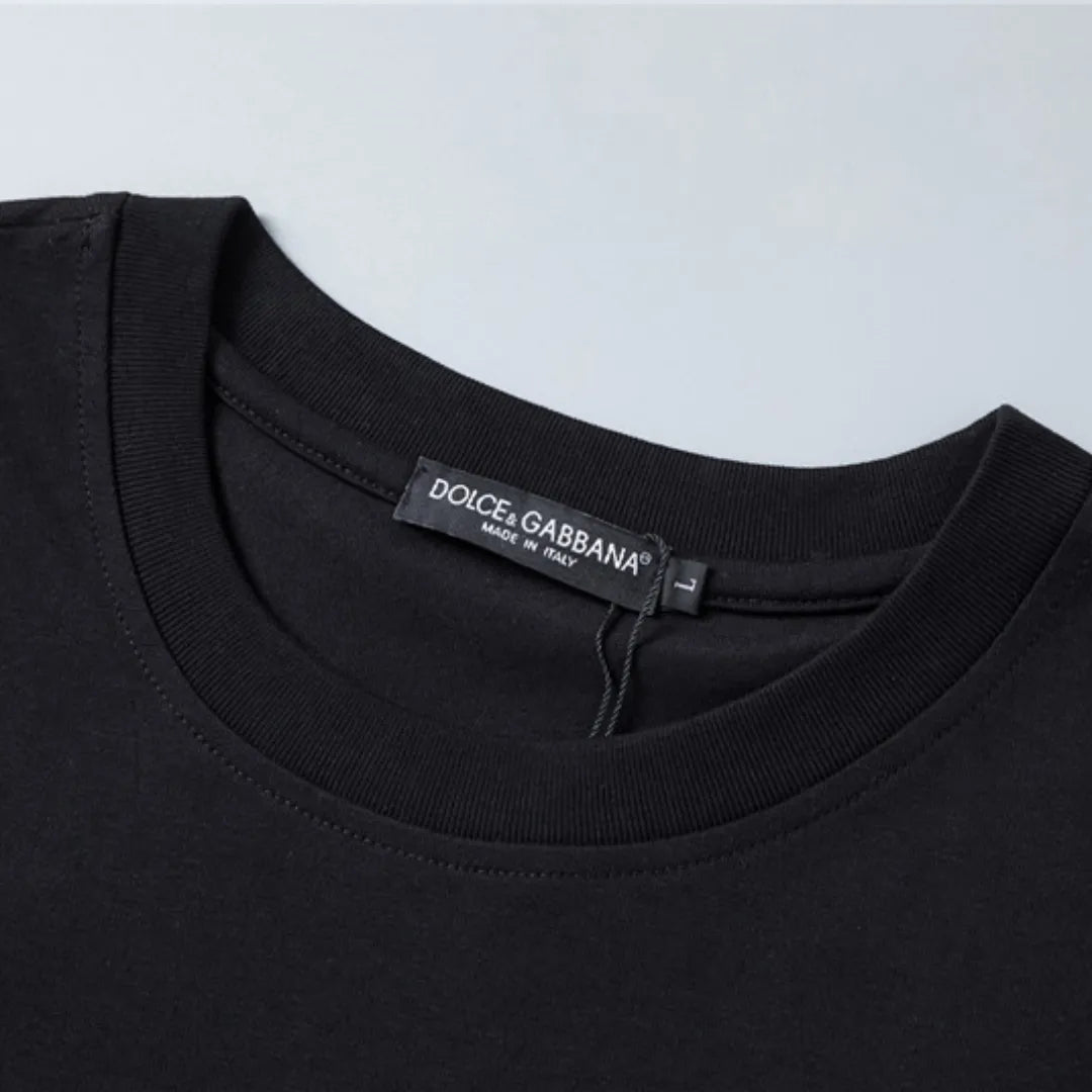 D&amp;G Logo Milano T-shirt in Black - 110 - dng0000110 image 7