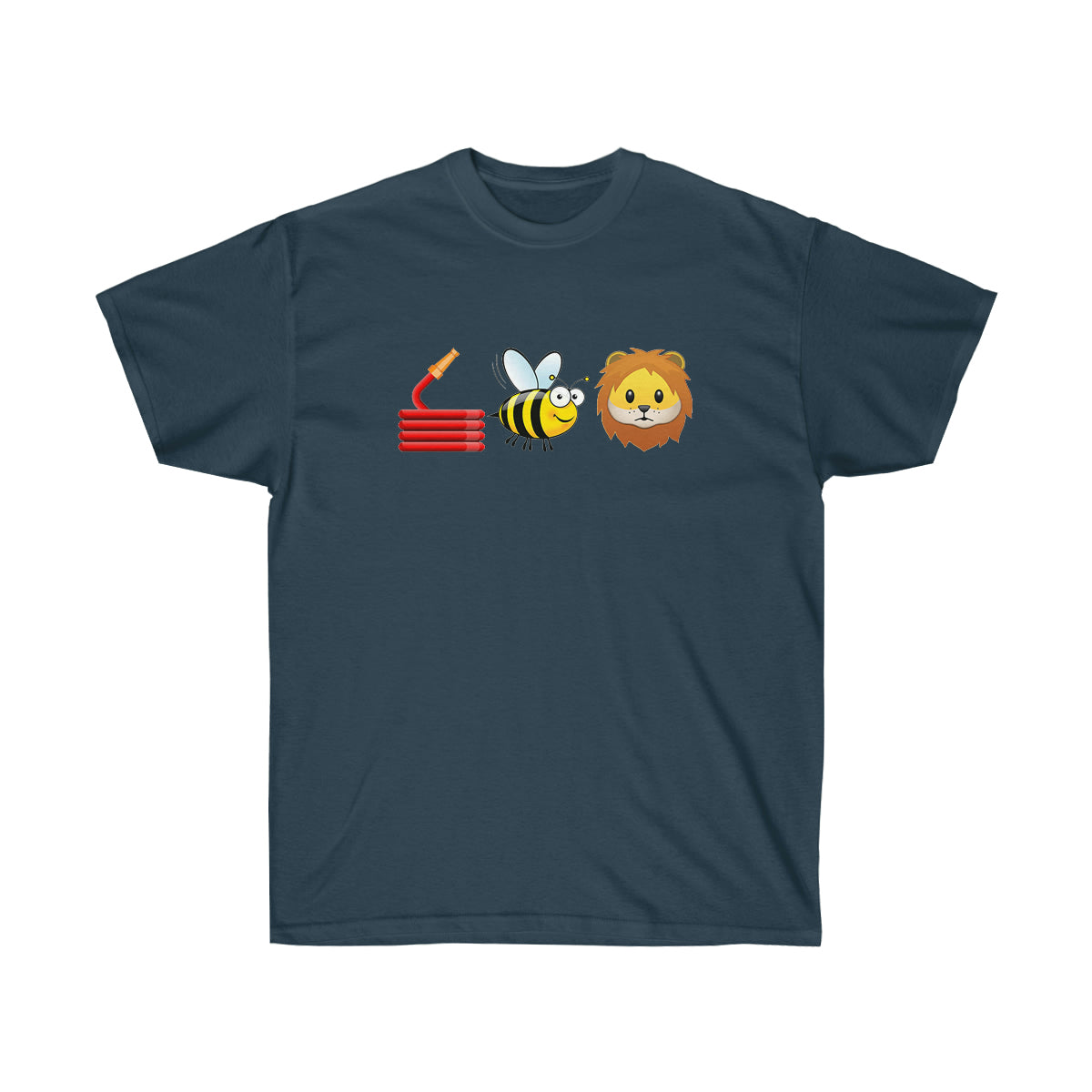 Hose Bee Lion T-Shirt - Blue Dusk, L image