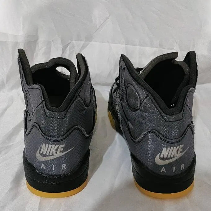 AJ 5 Retro OW Black Shoes Sneakers – nk0000158