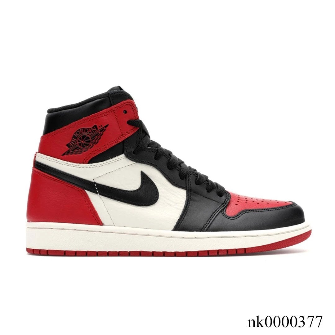 AJ 1 Retro High Bred Toe Shoes Sneakers – nk0000377