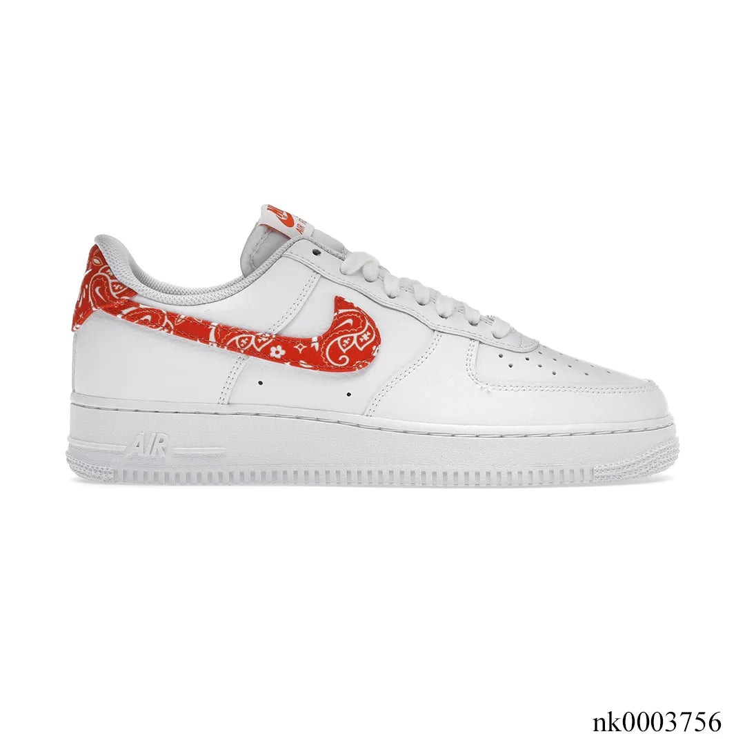 AF 1 Low Orange Paisley Shoes Sneakers – nk0003756