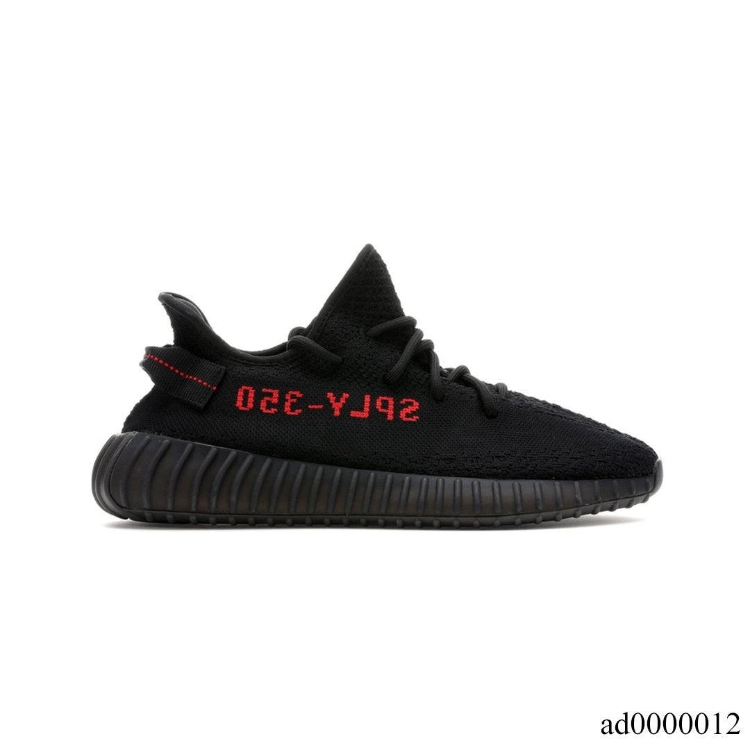 YzY Boost 350 V2 Black Red Shoes Sneakers – ad0000012