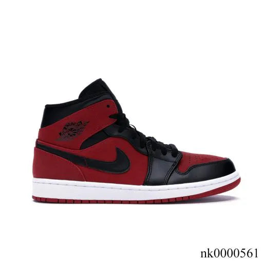 AJ 1 Mid Gym Red Black Shoes Sneakers – nk0000561