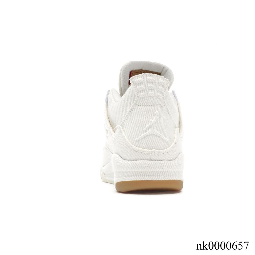 AJ 4 Retro Levi’s White (Levi’s Tag) Shoes Sneakers – nk0000657