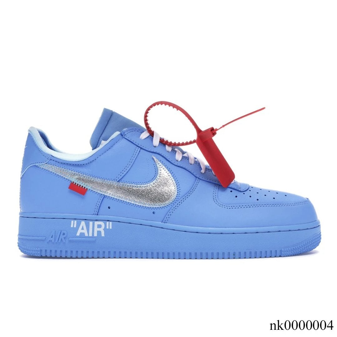 AF 1 Low OW MCA University Blue Shoes Sneakers – nk0000004