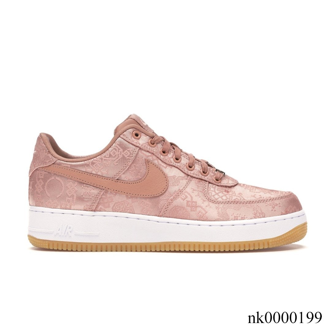 AF 1 Low Clot Rose Gold Silk Shoes Sneakers – nk0000199
