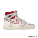 AJ 1 Retro High Phantom Gym Red Shoes Sneakers – nk0000301