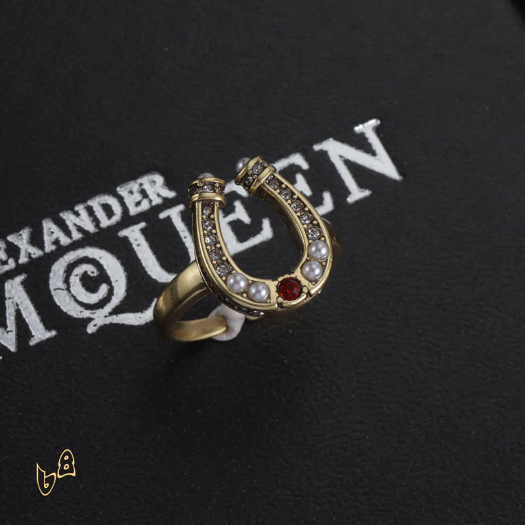McQueen Horseshoe Ring – MCQ0014