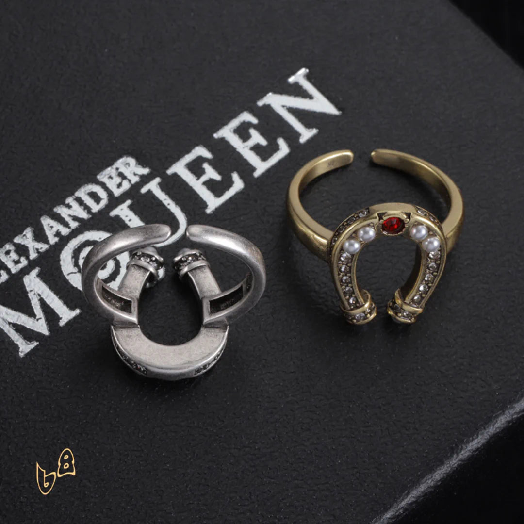 McQueen Horseshoe Ring – MCQ0014
