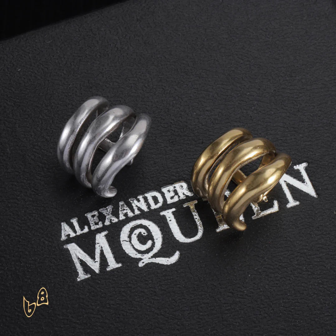 McQueen Multi Hoop Ear Cuffs – MCQ0018