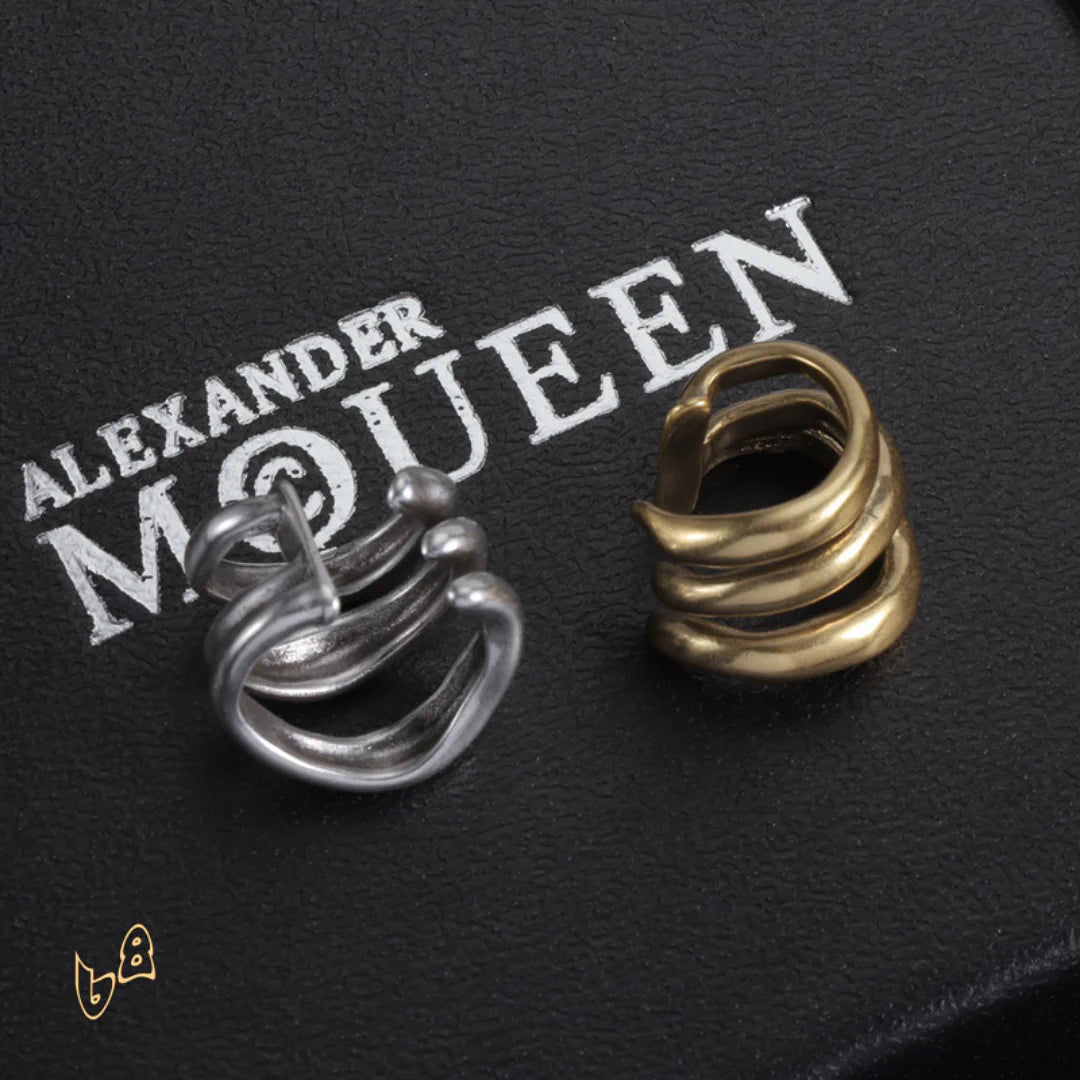 McQueen Multi Hoop Ear Cuffs – MCQ0018