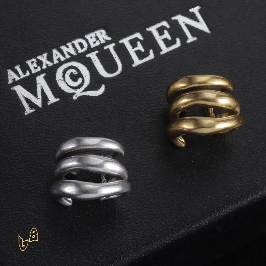 McQueen Multi Hoop Ear Cuffs – MCQ0018