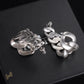 McQueen Chain-Shaped Hoop Earrings – MCQ0021