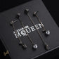 McQueen Silver Chain Skull Drop Earrings – MCQ0022