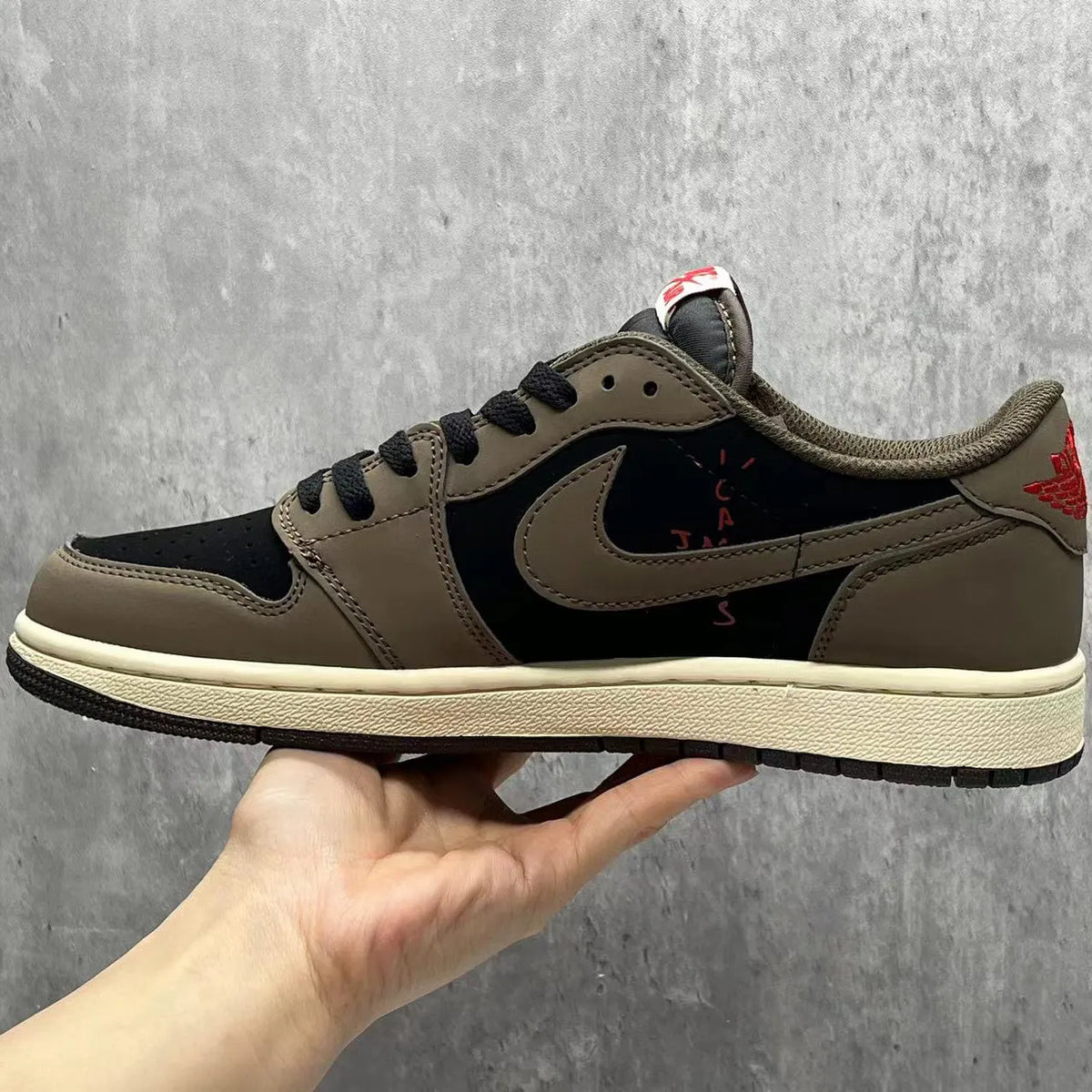 Travis Scott x AJ 1 Low OG Dark Mocha Shoes Sneakers – nk0000012