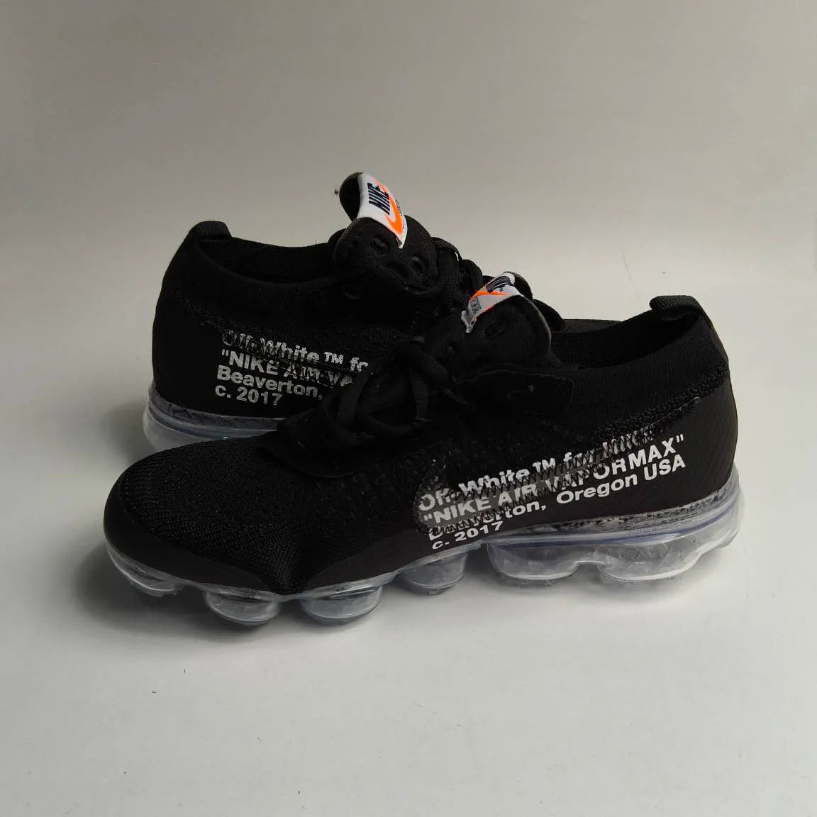 OW x Air VaporMax Black Shoes Sneakers – nk0000035
