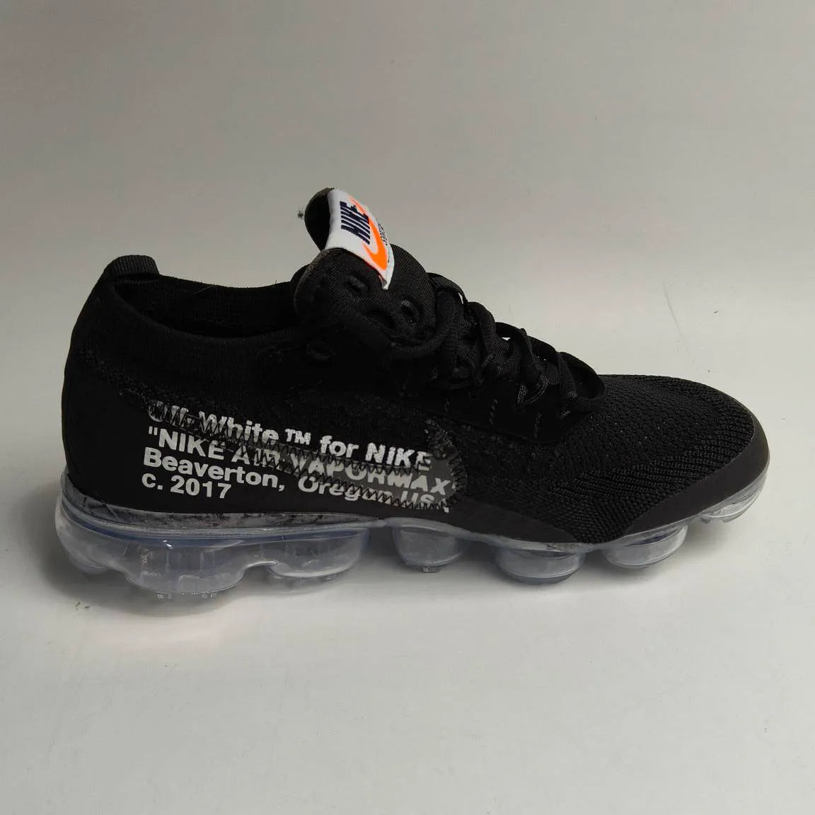 OW x Air VaporMax Black Shoes Sneakers – nk0000035