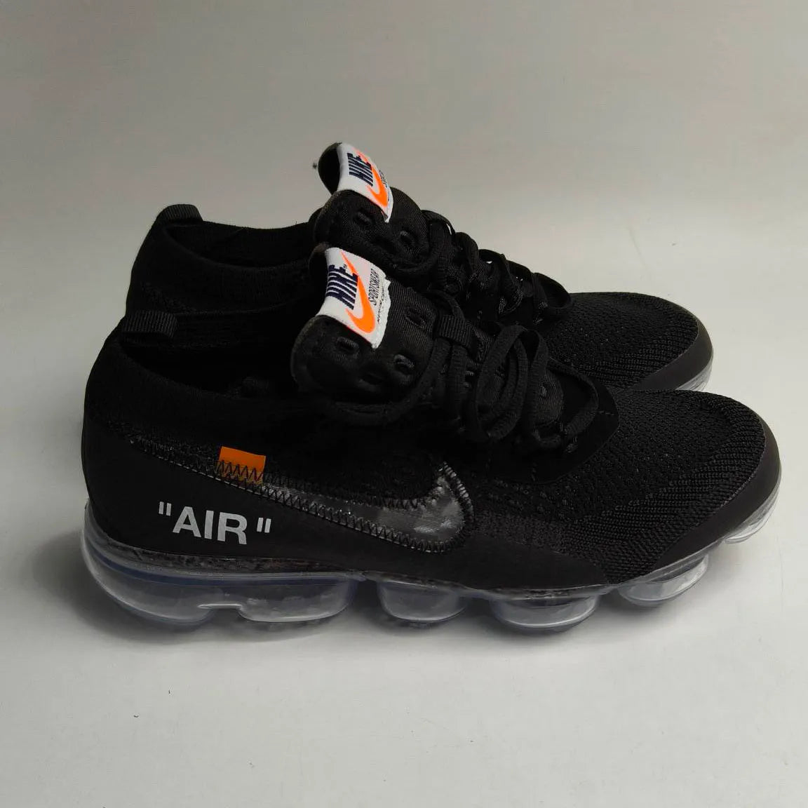 OW x Air VaporMax Black Shoes Sneakers – nk0000035