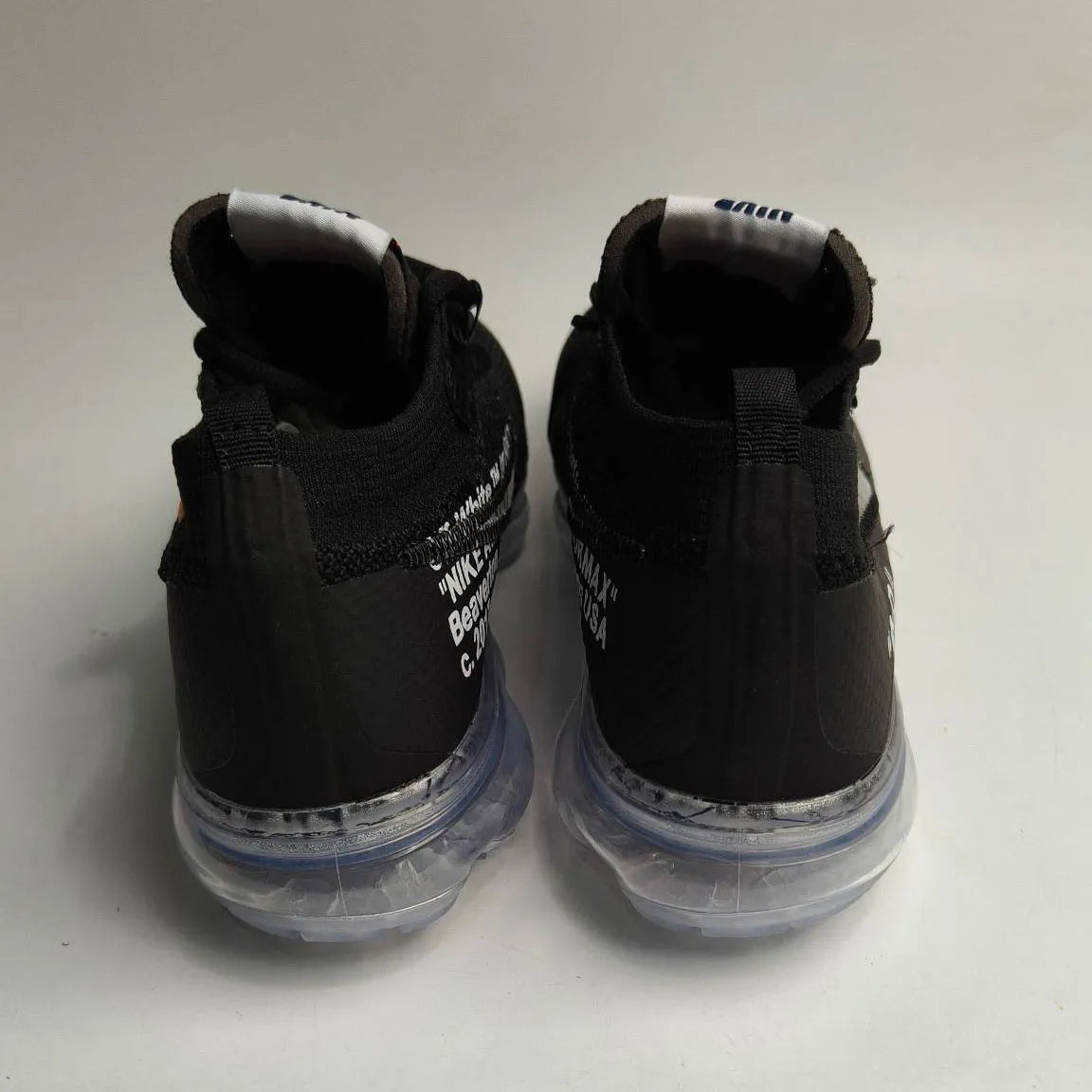 OW x Air VaporMax Black Shoes Sneakers – nk0000035
