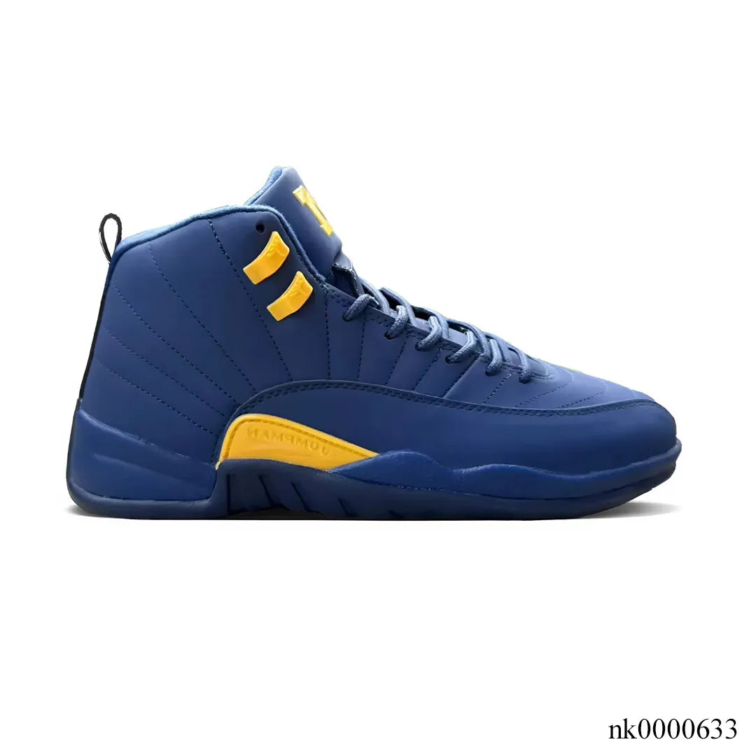 AJ 12 Retro Michigan Shoes Sneakers – nk0000633