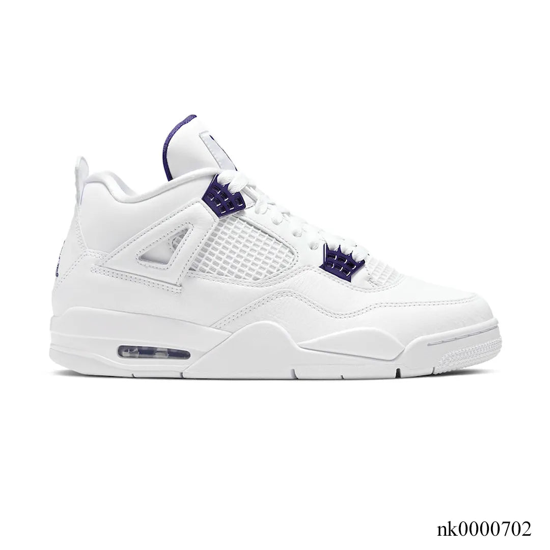 AJ 4 Retro Metallic Purple Shoes Sneakers (Big Size Available) – nk0000702