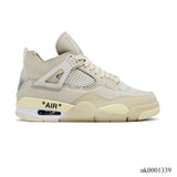 OW x AJ 4 Sail Shoes Sneakers – nk0001339