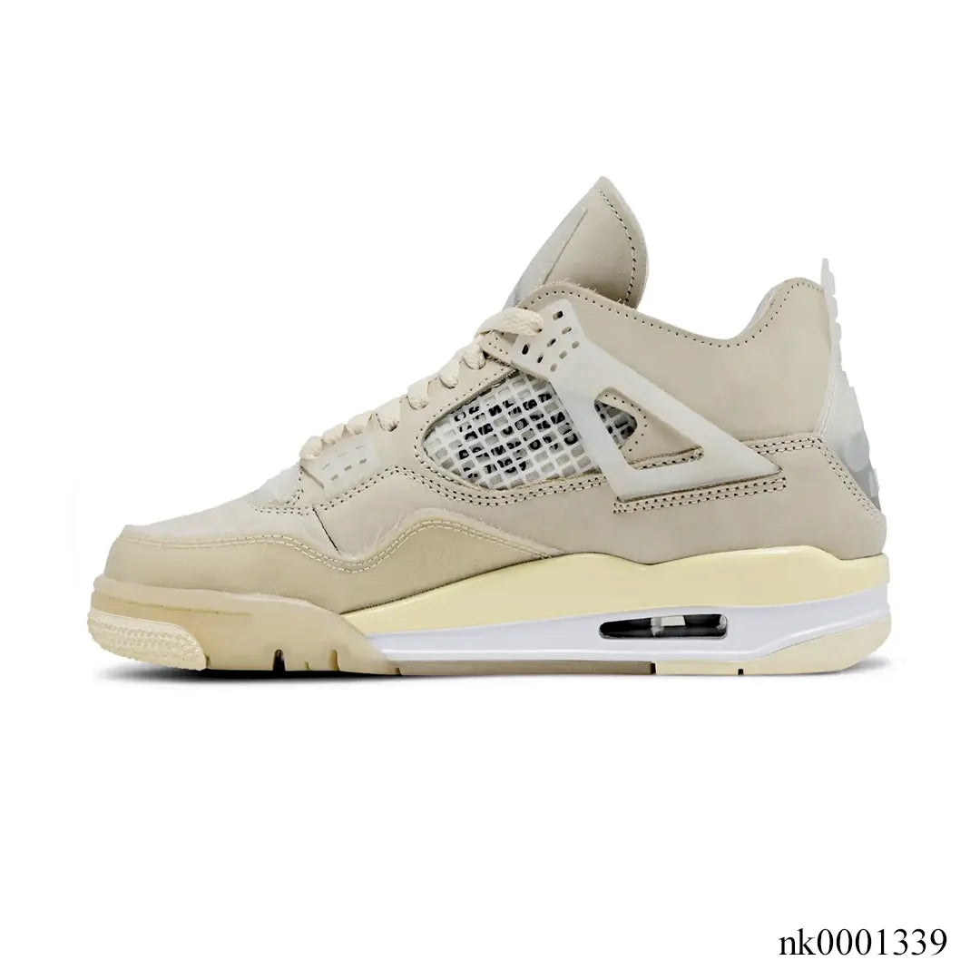 OW x AJ 4 Sail Shoes Sneakers – nk0001339