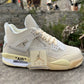 OW x AJ 4 Sail Shoes Sneakers – nk0001339