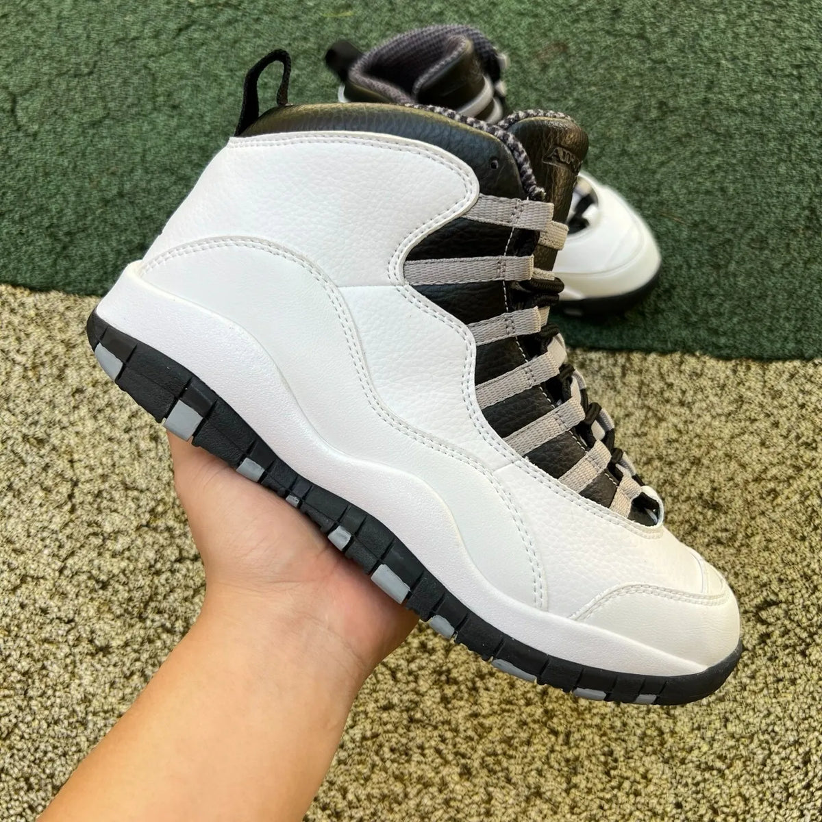 AJ 10 Retro Steel Shoes Sneakers – nk0001703