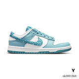 Nike Dunk Low Essential Blue Paisley Shoes Sneakers – nk0001868
