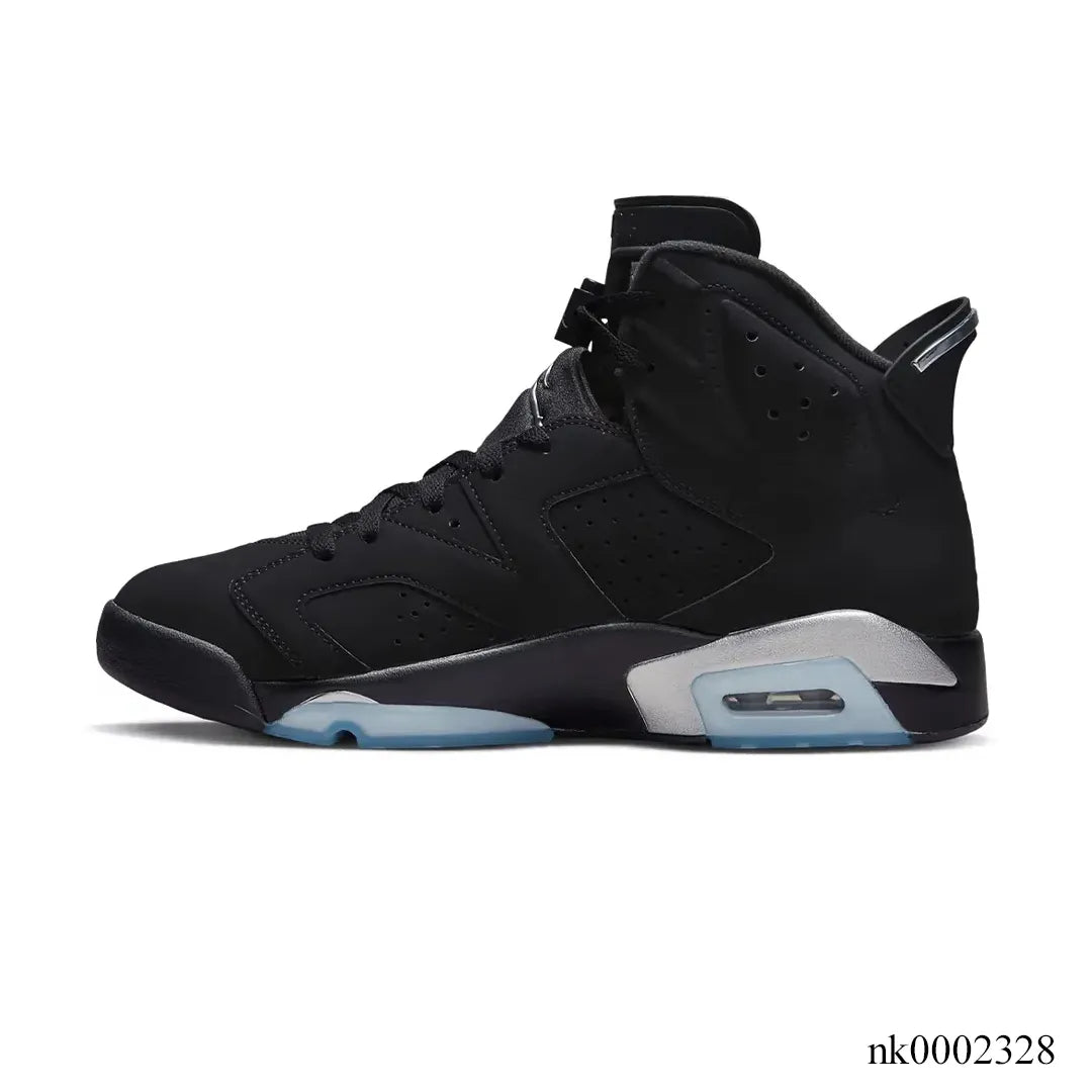 AJ 6 Retro Metallic Silver Shoes Sneakers – nk0002328