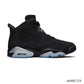 AJ 6 Retro Metallic Silver Shoes Sneakers – nk0002328
