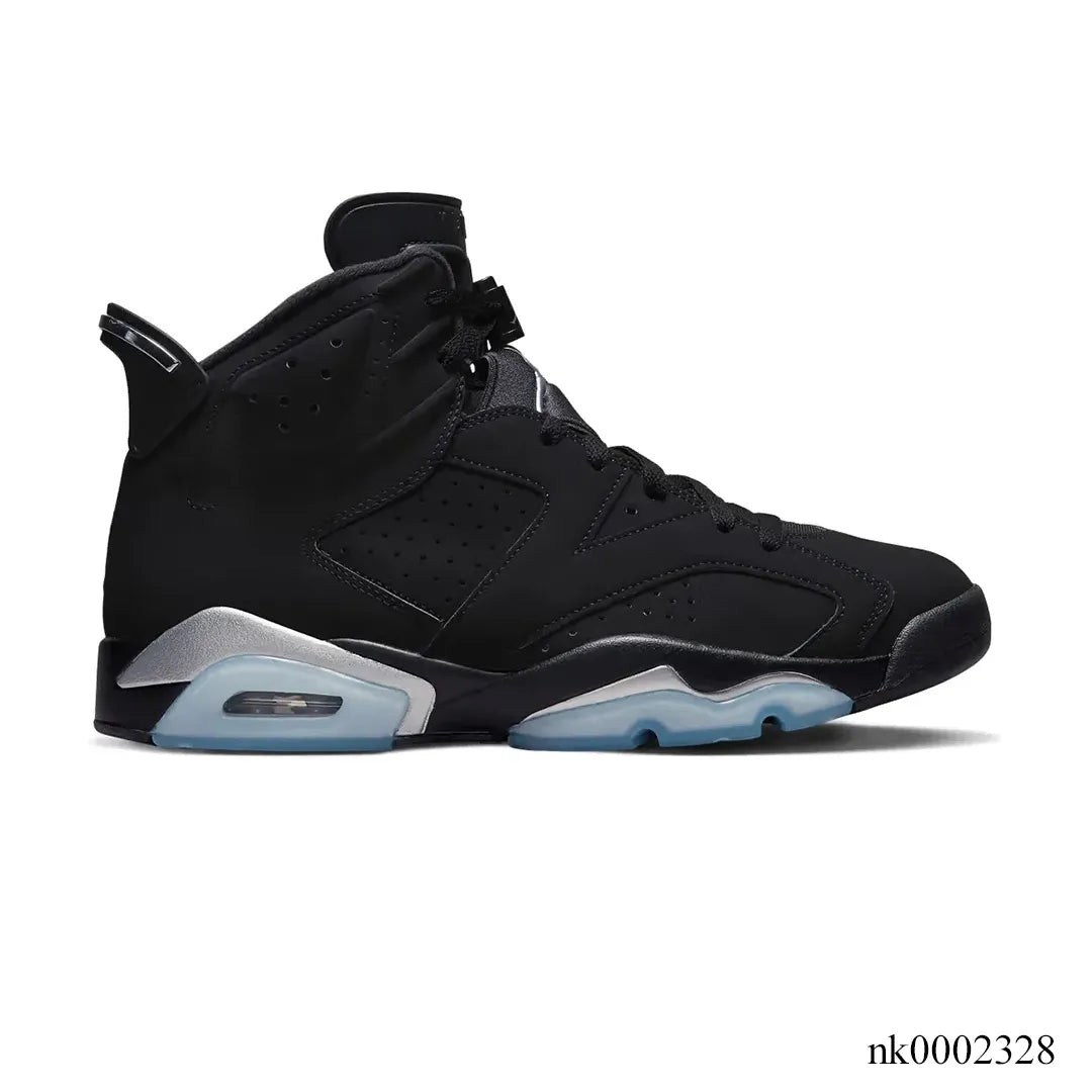 AJ 6 Retro Metallic Silver Shoes Sneakers – nk0002328