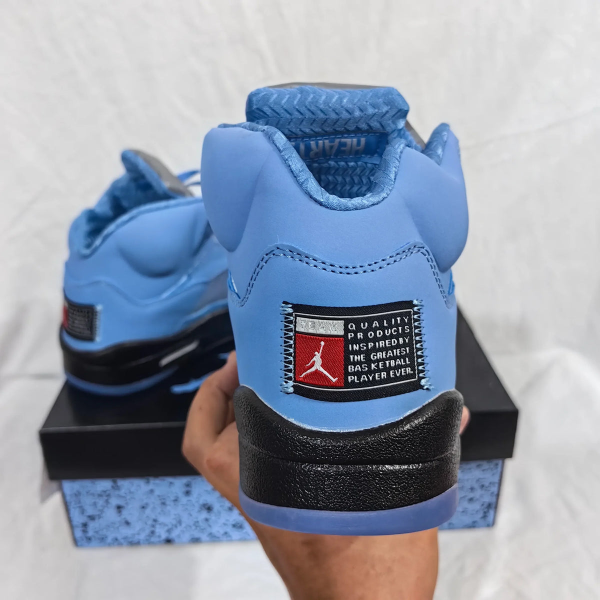 AJ 5 UNC University Blue Shoes Sneakers – nk0002350